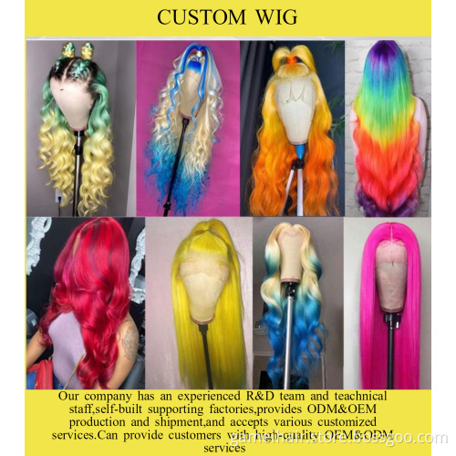 Wholesale Water Wave Raw Remy glueless Lace Front Natural Color Pre Plucked 360 Curly Lace Closure Frontal Human Hair Wigs